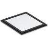imageJewelry Organizer Tray  Set of 2  Stackable Empty 2 Inch Deep Jewelry Storage Trays wo dividers  Display on Dresser or Drawer  Compatible with Other Glenor Trays  BlackSquare  Lid with Mirror