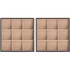 Square - 9 Slot x 2