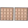 Square - 16 Slot x 2