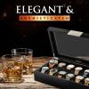 image:imageGlenor Co 6 Watch Box for Men  Mens Watch Case w Glass Lid  Luxury Mens Watch Box  Watch Holder for Men w Metal Accents amp Sturdy Hinges  Modern amp Masculine Watch Display Case BrownBlack