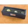 image:imageGlenor Co 6 Watch Box for Men  Mens Watch Case w Glass Lid  Luxury Mens Watch Box  Watch Holder for Men w Metal Accents amp Sturdy Hinges  Modern amp Masculine Watch Display Case BrownBlack