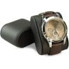 image:imageGlenor Co 6 Watch Box for Men  Mens Watch Case w Glass Lid  Luxury Mens Watch Box  Watch Holder for Men w Metal Accents amp Sturdy Hinges  Modern amp Masculine Watch Display Case BrownBlack