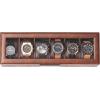 image:imageGlenor Co 6 Watch Box for Men  Mens Watch Case w Glass Lid  Luxury Mens Watch Box  Watch Holder for Men w Metal Accents amp Sturdy Hinges  Modern amp Masculine Watch Display Case BrownBrown